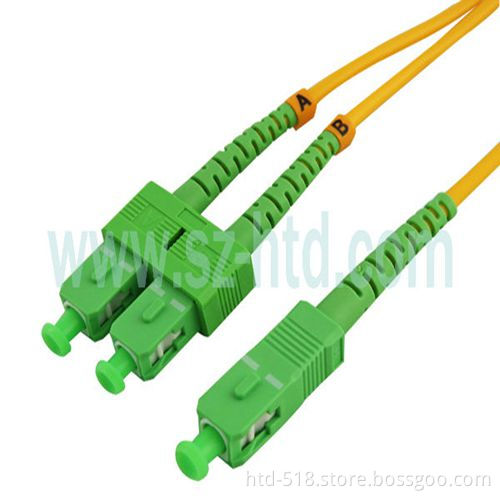 SC/APC 3.0mm Fiber Optic Patch Cord